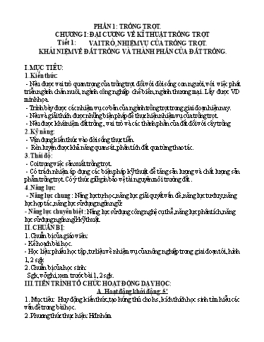 Giáo án cả năm Công nghệ 7 theo công văn 3280