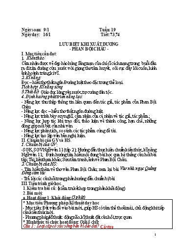 Giáo án học kì 2 Ngữ văn 11 Kết Nối Tri Thức