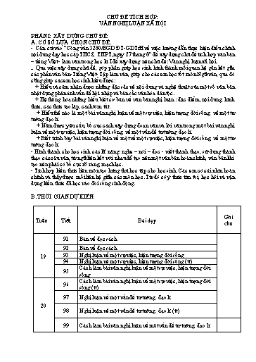 Giáo án Ngữ văn 9 học kì 2
