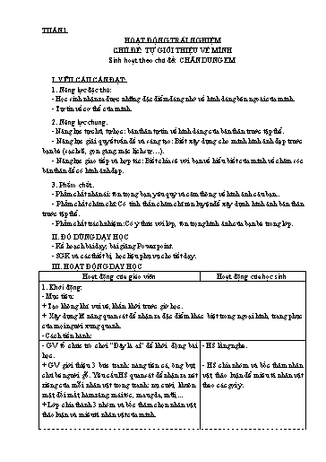 Giáo án theo Công văn 2345 môn Hoạt động trải nghiệm 3 cả năm sách KNTT