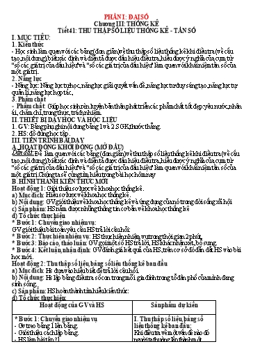 Giáo án theo công văn 5512 học kì 2 Đại số Lớp 7