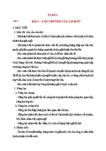Kế hoạch bài dạy cả năm Ngữ văn 8 Sách Kết Nối Tri Thức