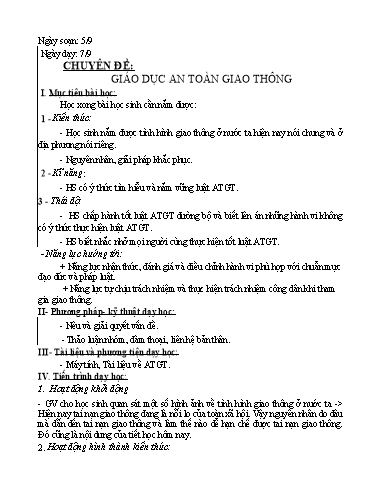 KHBD cả năm Giáo dục công dân Lớp 9